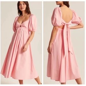 Abercrombie pink dress